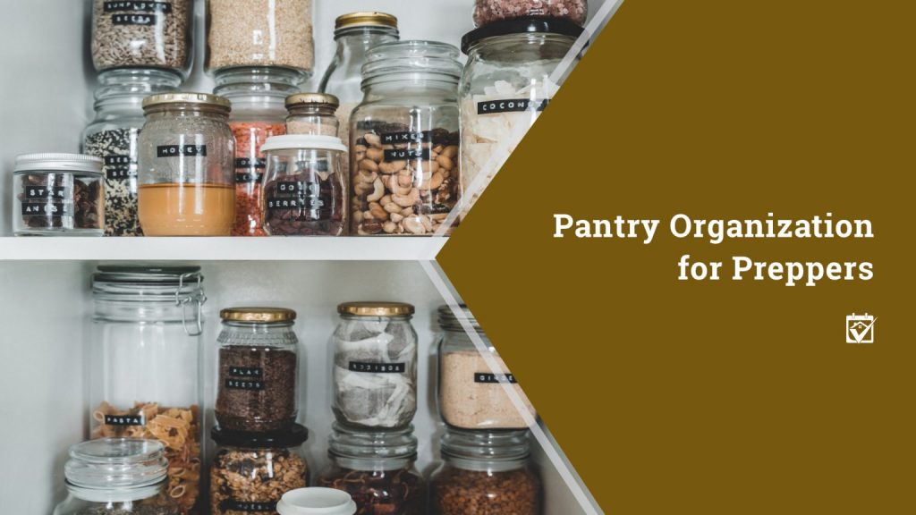 pantry with jars 