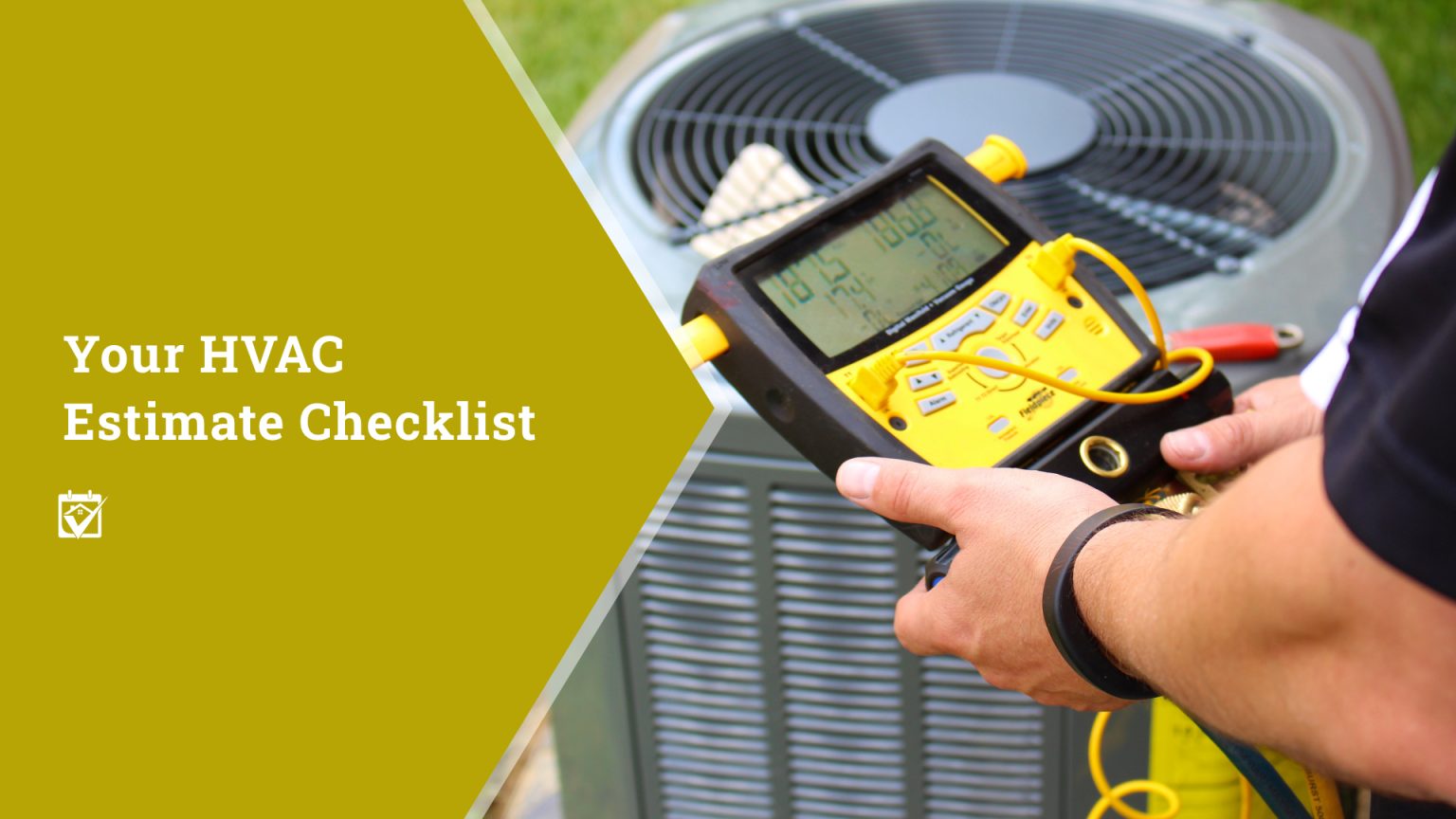 hvac checklist banner