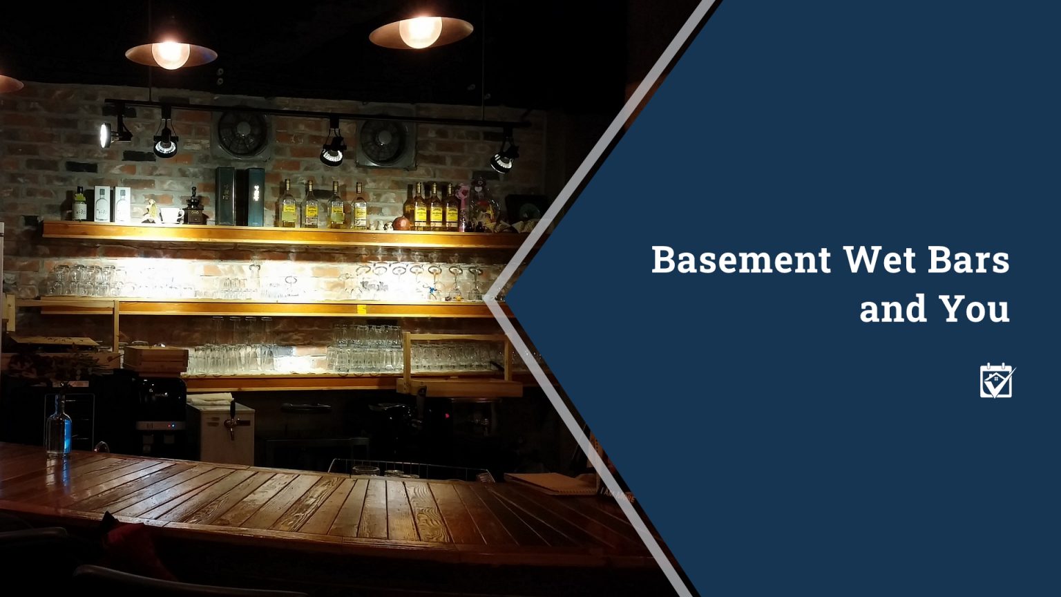 Basement wet bars